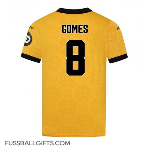 Wolves Joao Gomes #8 Fußballbekleidung Heimtrikot 2025-26 Kurzarm